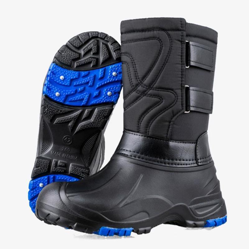 Winter Men Snow Boots Camouflage Platform Boots Men Rain Shoes Super Warm Non-slip Waterproof Mens Winter Boots For -40 degrees