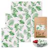 Stylish Beeswaxs Food Wrappers Set of 3 Keeps Food Freshness Naturally Sturdy Cotton Home Accessory for Organization
