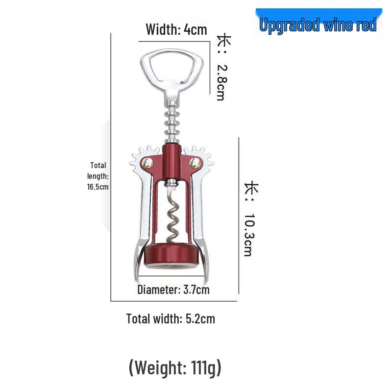 Multi-functional Stainless Steel Wine Corkscrew Set