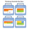 1/2 Sets Magnetic Fraction Demonstration Book Percentage Decimal Fraction Learning Magnetic Tiles Circles Educational Fraction Puzzle Teaching