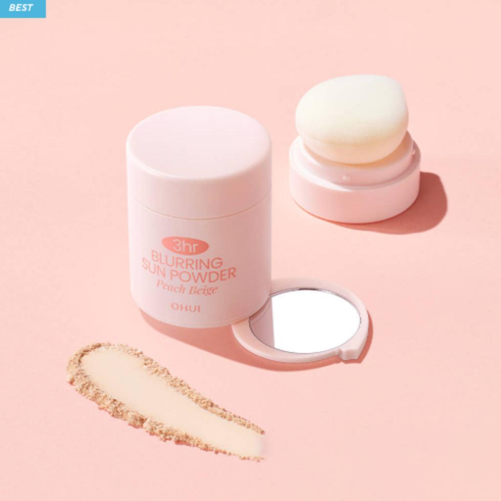 

OHUI BLURRING SUN POWDER 20г персиковий/бежевий