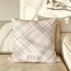Art PPlaid PPatterns Cushion Cover Pillow Case Antidustmite Pillowcase Silky Short Plush Sofa Cushion Cover hot