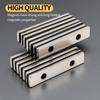 50X10X3-5MM imans Block Refrigerator magnets for Office Whiteboard Suitable Tools Home Workplace, Etc 50*10*3-5