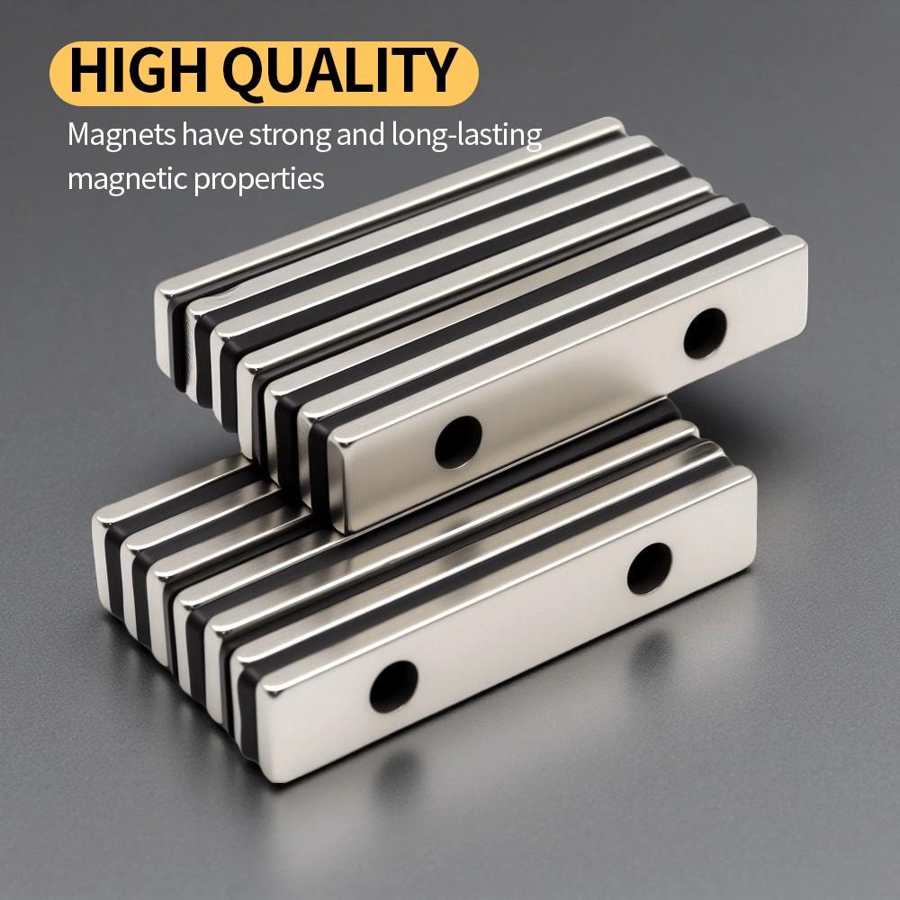 50X10X3-5MM imans Block Refrigerator magnets for Office Whiteboard Suitable Tools Home Workplace, Etc 50*10*3-5