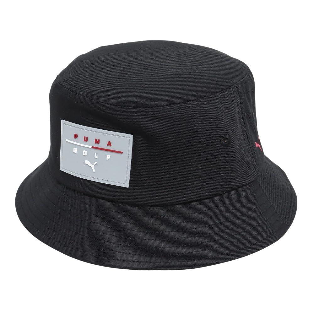 Golf PU Tech Basic Logo Black Hat_028056_Puma