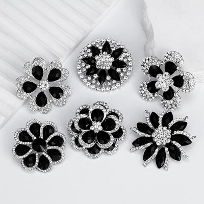 Exquisite Blumenbrosche Anstecknadel Damenbekleidung Mantel Accessoires Geschenke