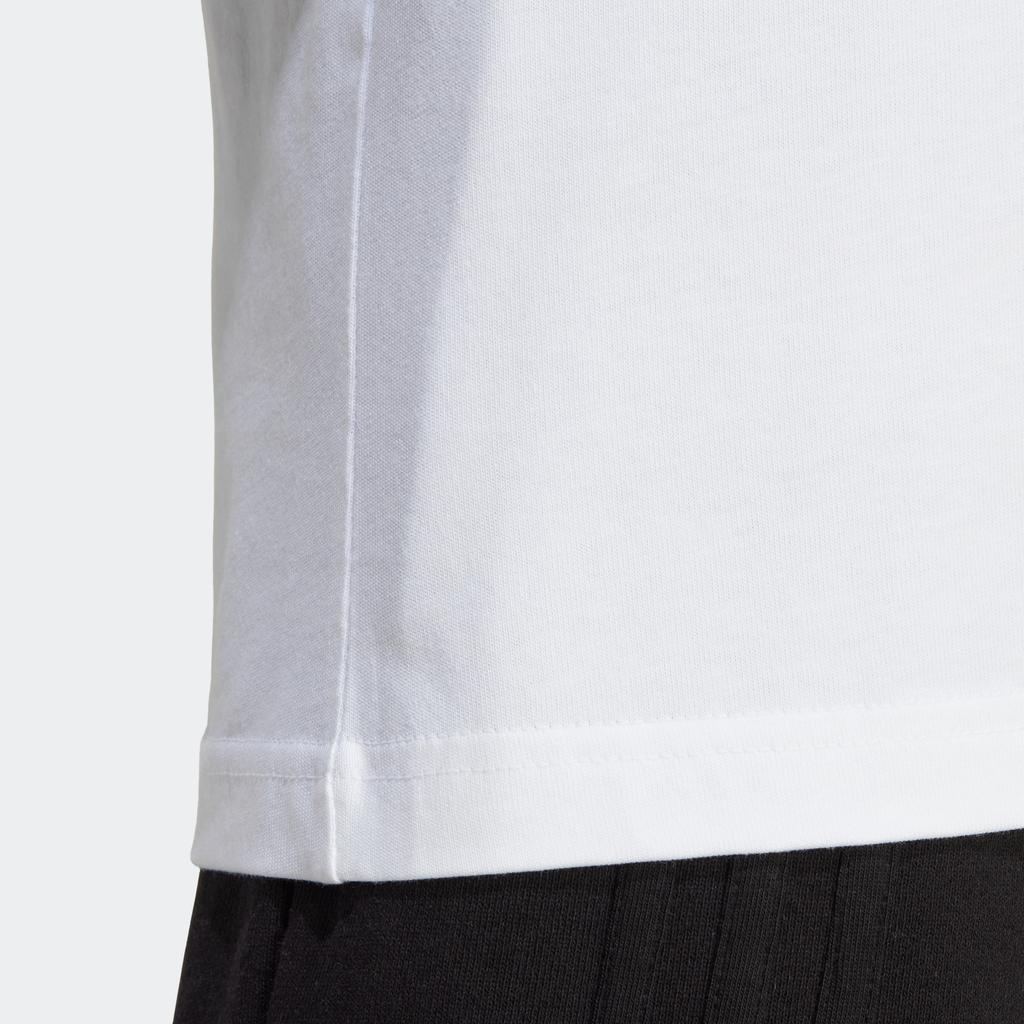 Adidas Originals Adv Mtn B Tee With Back Logo Print Round Neck Sport Short Sleeve Men Tops White IC2364