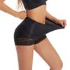 Nahtlose High-Waist-Shorts mit Bauchkontrolle für Damen mit Spitzenbesatz Flachbauch-Formende Unterwäsche B… Mehr XXL beige