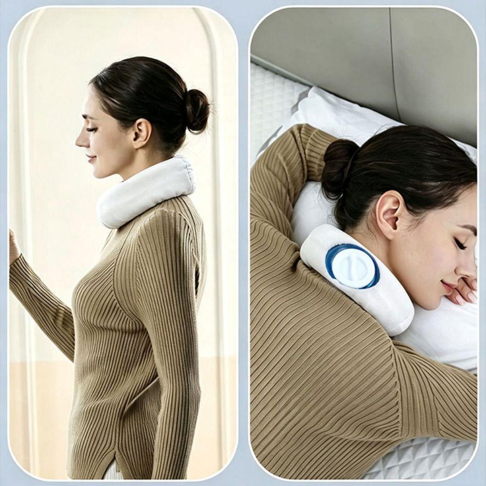 Leak-proof Neck Support Warm Water Bag Anti-scalding Water-filling Bottle Soft Neck Warmer Winter