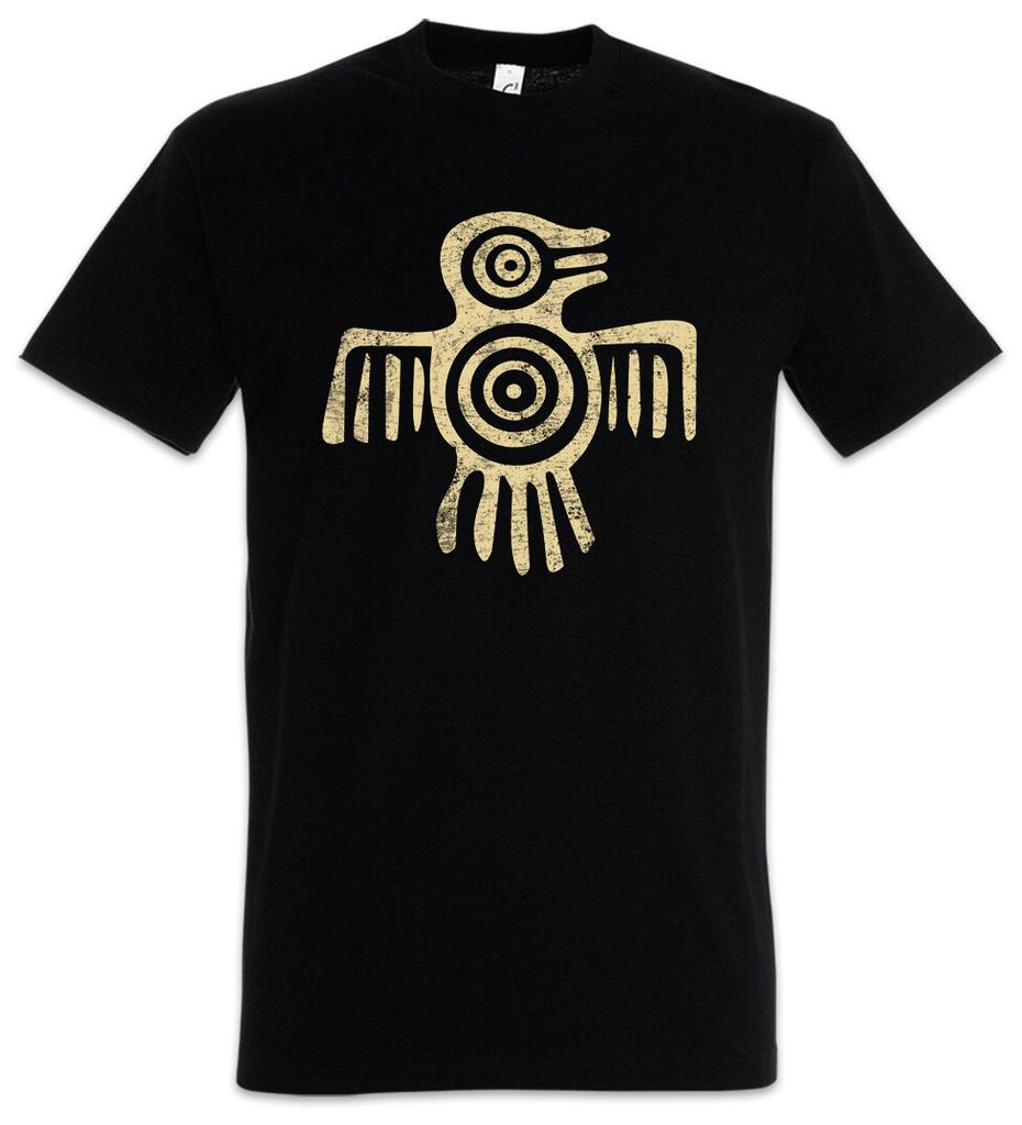Aztec Bird II Men's T-Shirt Mens Womens Tees Top Native Indian American Aztec Sign Mayan Sign