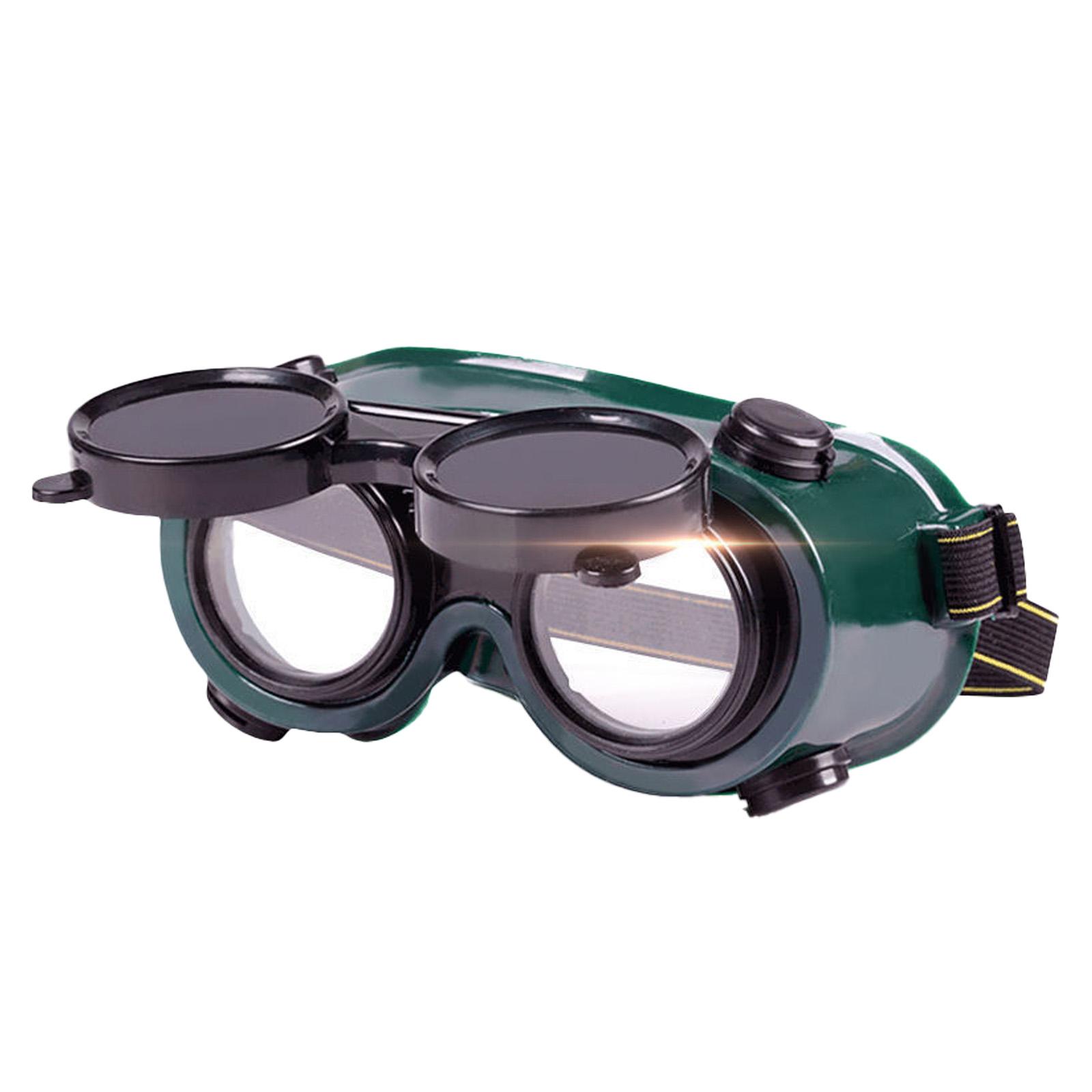 

AntiSplash Welding Glasses Lightweight Flip Up Glasses Polycarbonates lens Comfortable Nose Pad for Workshop Safety 1