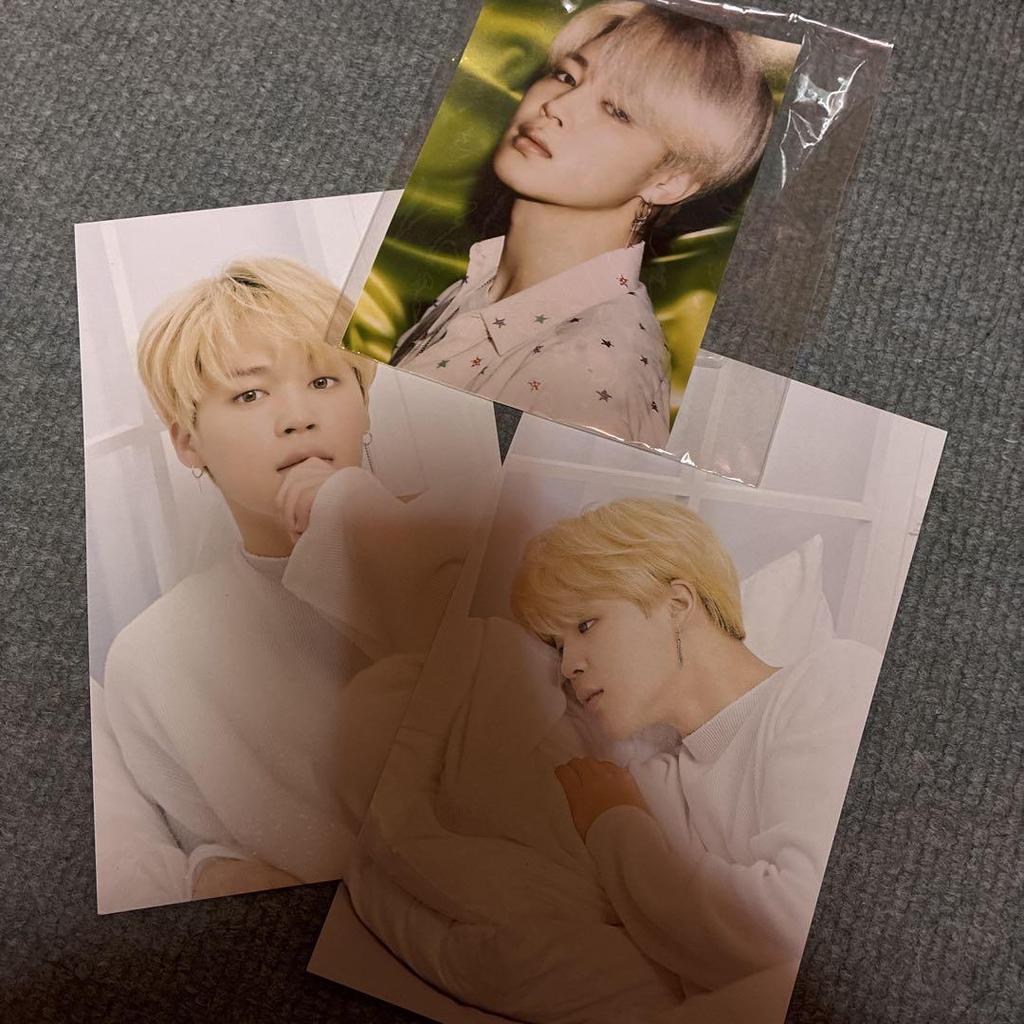 [USED] BTS Jimin Acrylic Photo Stand with Bonus