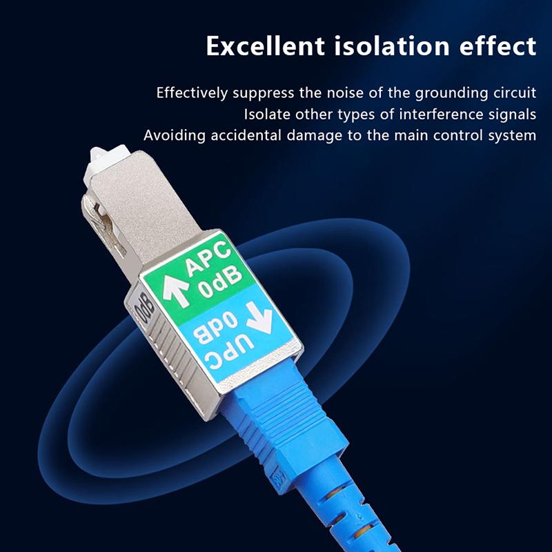 Cavo Adattatore Fibra Ottica 0,3m LC Maschio A SC Femmina, UPC, Per Convertire Connettori, OFNR