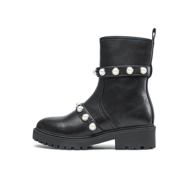 DeeZee WS0903-01 Black Ankle Boots