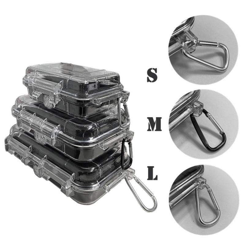 Plastic Outdoor Storage Container for Camping Hiking Equipment with Watertight Seal and Small Organization