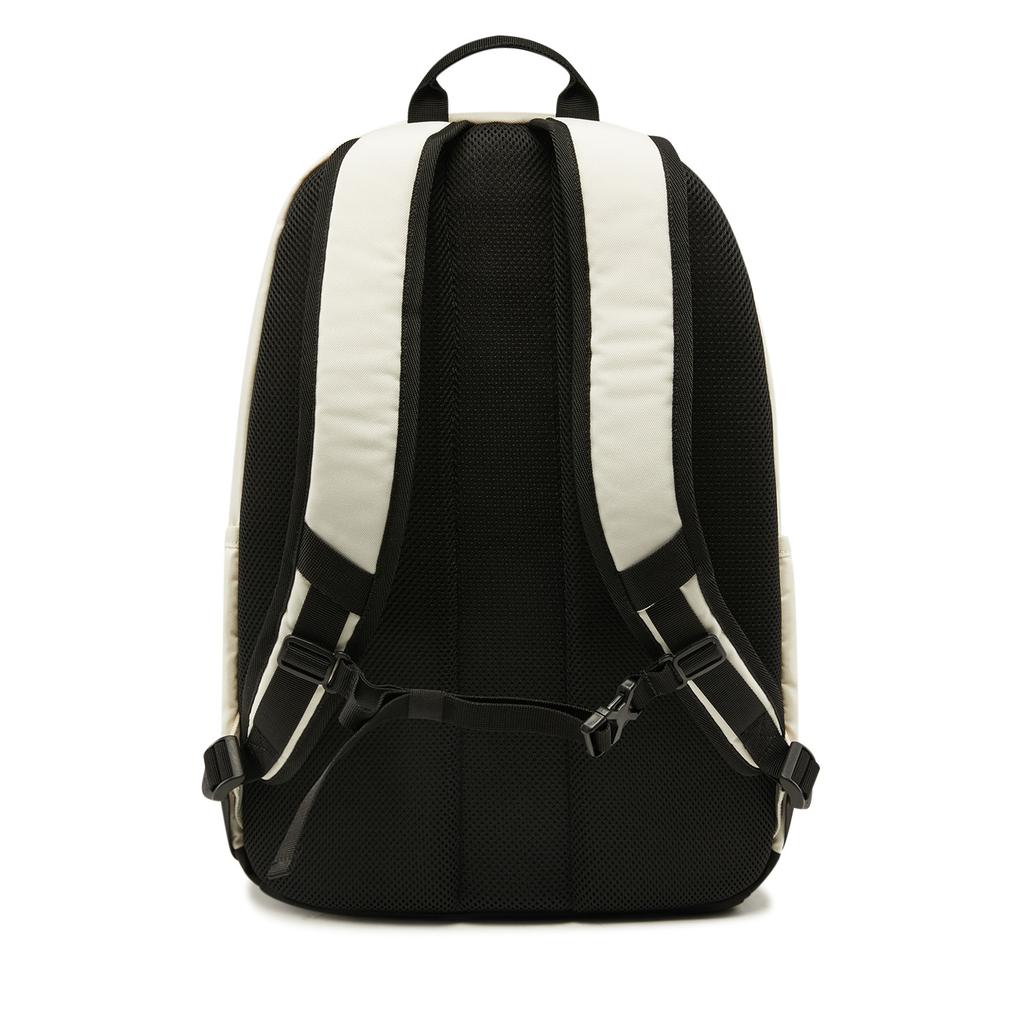 Li Ning Sports Life Collection Polyester Backpack Unisex Mother Of Pearl White & Basic Black ABSW209-1