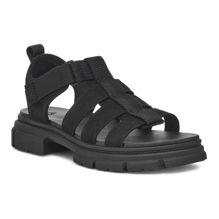 UGG Kids Ashton Multistrap Sandal Black 1152821K-BLK