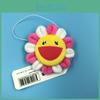 Murakami Takashi Flower Kiki Kaikai Brooch Rainbow Pin Badge Strap Plush Pendant
