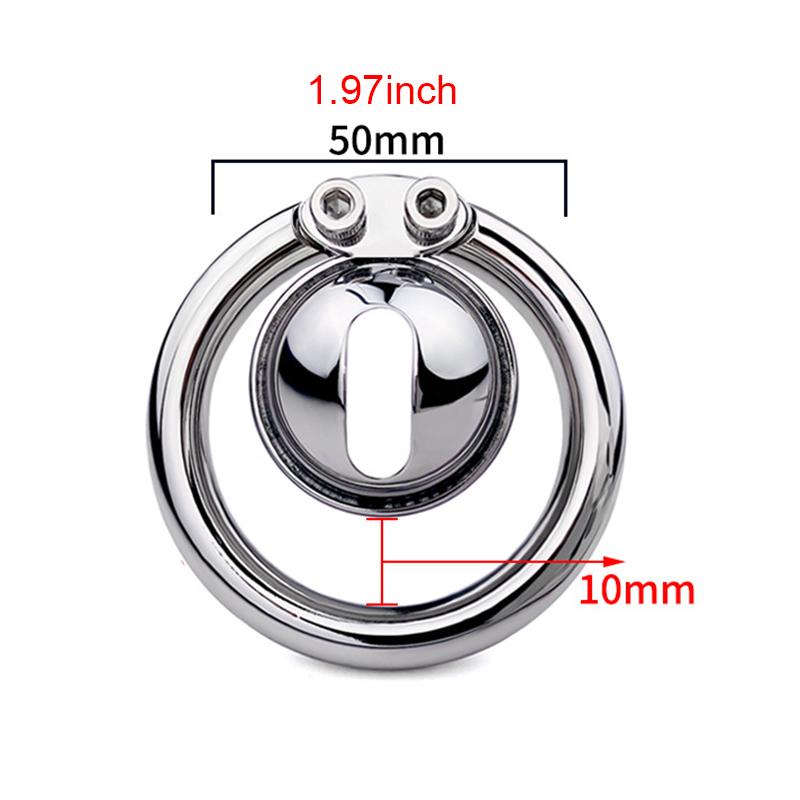 Men's Wearable Penis Lock Screw Type CB Lock   Adult Sex Toys Urethral Chastity Belt Slave Cock Cage Femdom BDSM