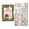 Merry Christmas Gift Card Book 10 Pages DIY Spiral Bound College Survival Gift Card Book Holder for Students Graduation Gifts