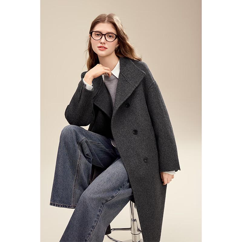 Betu Women's 2025 Winter 100% Merino Wool Coat