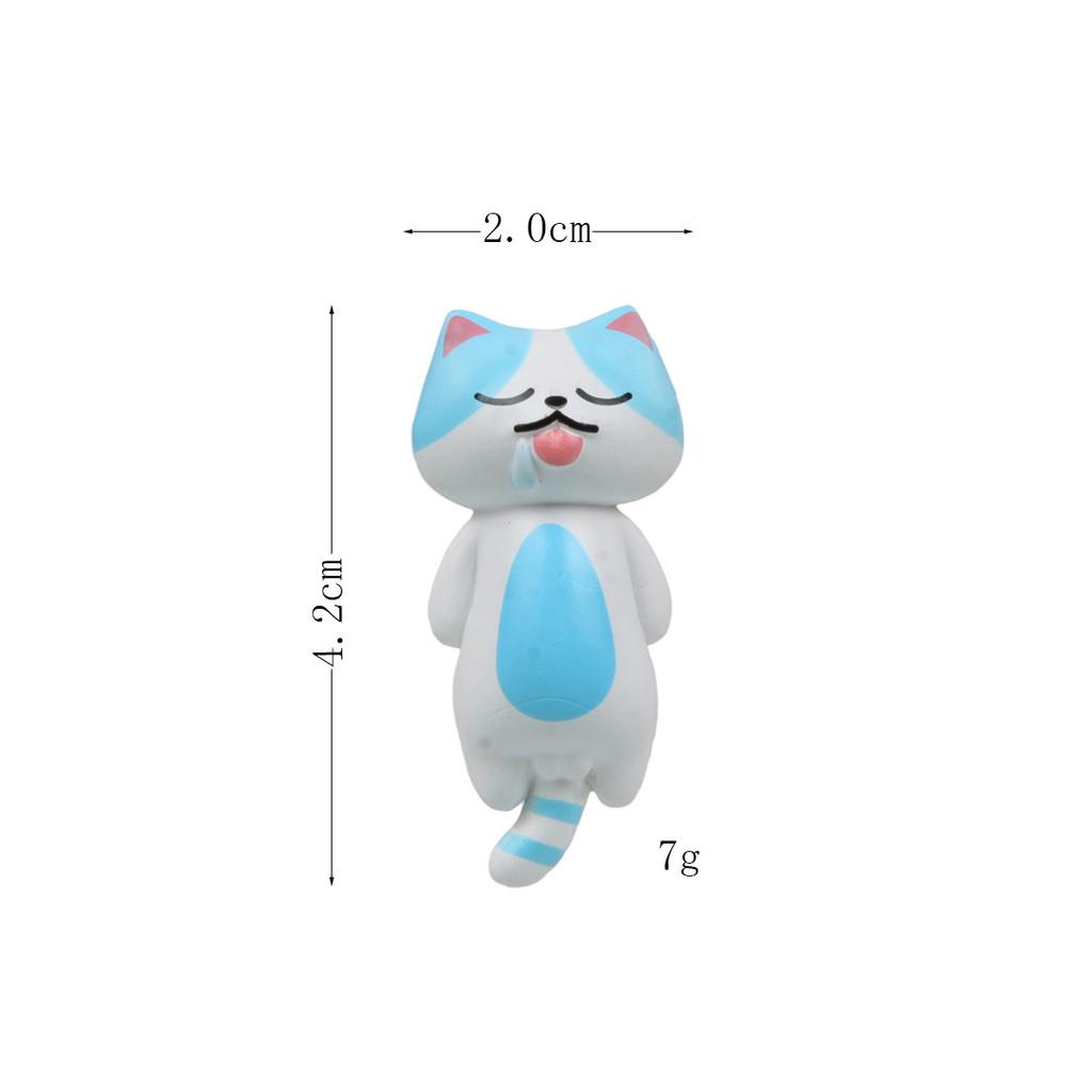 Cat With Sleeping Drooling While Lying Down Resin Ornaments For Gift And Decor