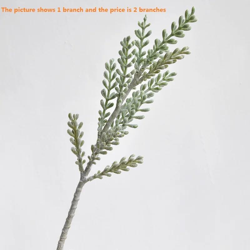

Artificial Wheat Branches Office Decorative Plastic White Green Plants Fake Flower Study Decoration Simulation Plant Floral