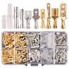 150Pcs 3.9mm Bullet Wire Connectors Assortment Box Male Female Insulated Sleeves Cold Crimp Plug-in Terminals Kit