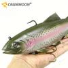 20cm/30cm Pesca in Mare Grande Dimensione Simulare Esca Morbida Artificiale Wobbler Esca Luccio Swimbait Crank Bait Pesca per Pesci Grossi 260319