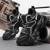Fashion Thick Bottom Platformed Dress Shoes Men Heels White Dress Shoes Men Gray Man Boots Sneakers Sport Loufers Hit Sporty Pie