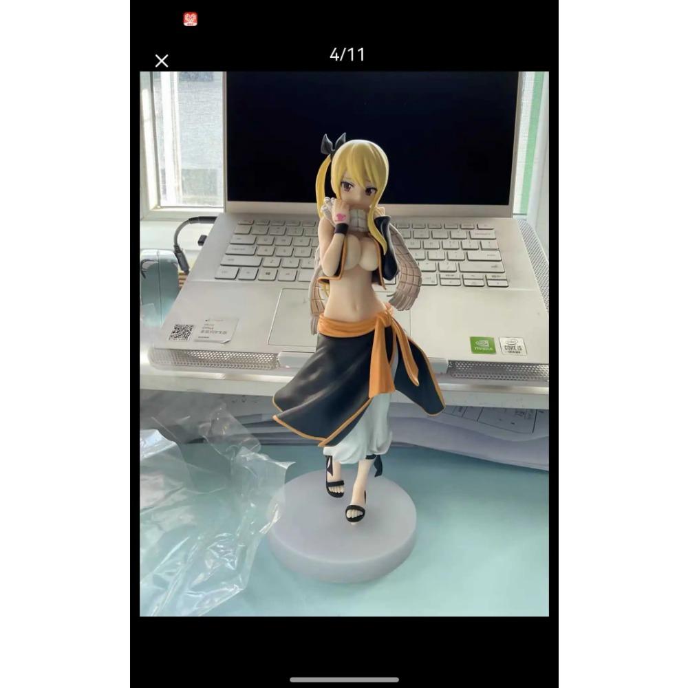 18CM FAIRY TAIL POP UP PARADE Etherious Natsu Dragneel Hard figure PVC Action Collectible Anime Model Adult doll