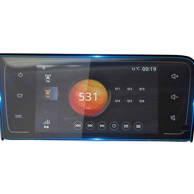 For MG 6 MG6 Interior  Car GPS Navigation Tempered Glass Screen Protective Film Auto Interior