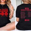 BTS Světové turné 2026 Oboustranné unisex tričko, tričko z koncertu BTS 2026, dárek pro fanouška Army, BTS Merch, tričko pro fanouška Army, tričko z comebacku BTS Arirang