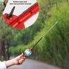 Kunststoff Mini Eisfischen Rute Anfänger Kinder See Teich Fluss Angelrolle Rute 35/40/75/80cm