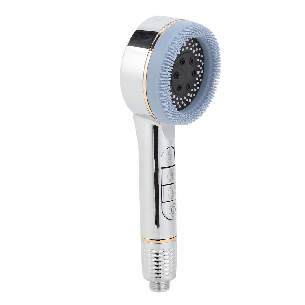 Pressure Boosting Showerhead Built in Filter Multiple Spray Modes Handheld Showerhead for Home