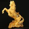 Chinese Style Horse Shape Artwork Lucky Horse Resin Home Decoration Ornaments Desk Study Crafts Home Decorations Gifts