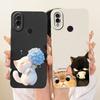 Case For Xiaomi Redmi Note 7 Pro Cover Lovely Cat Rabbit Cartoon Soft Candy Silicone Protective Shell For Redmi Note 7 7S Fundas