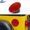 Replaced Fuel Tank Gas Cap Door Cover Trim Red For Jeep Wrangler TJ Accessories