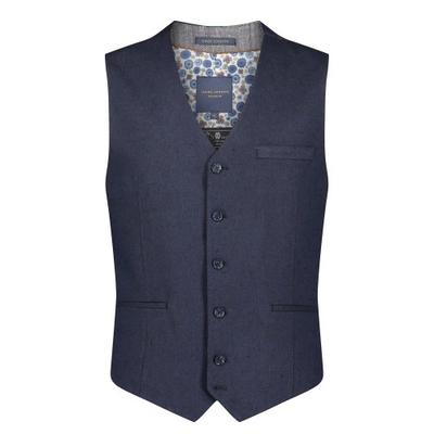 Guide London Mens Italian Cotton Blend Waistcoat
