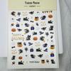 New 3D Halloween Nail Art Stickers: Embossed Pumpkins & Bats
