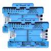 ECG 7 Step Ruler Plastic Ruler Measuring Tool Portable Pocket ECG EKG Card Ruler ECG Reference Guide for ECG/EKG Interpretation