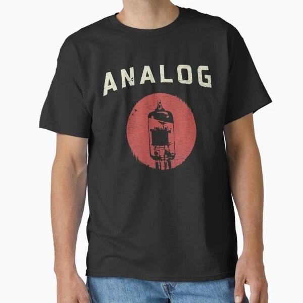 Vacuum Tube Analog Distressed Effect Classic Ts Made In Usaaus Tshirt S2xl S