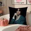 Soulful Latin Spanish Singer SSombr Cushion Cover Pillowcase Short Plush Invisible zipper Room Sofa Cushion Cover