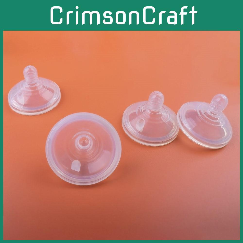 Mouth Wide Baby Transparent Pacifier Food Grade Silicone Porous Safety Type