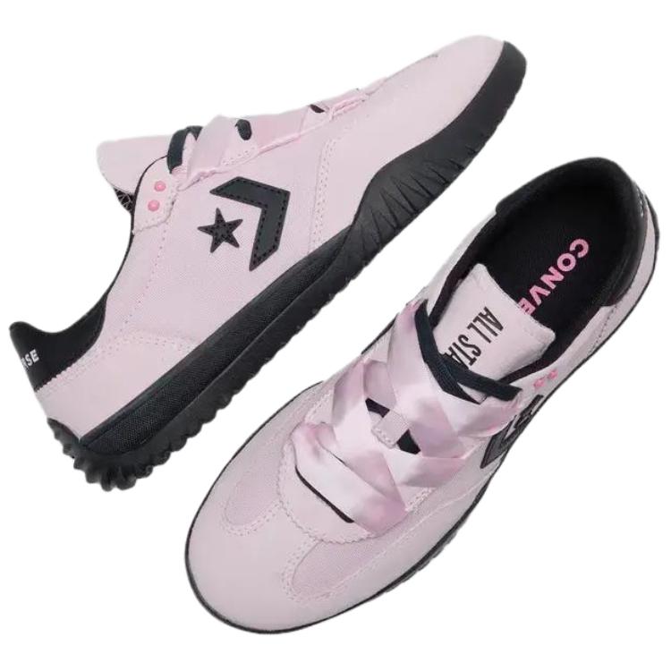 Converse Run Star Trainer Baletní styl Saténová stuha Retro Sportovní Pohodlné Odolné Odraz Nízké Top Životní styl Ležérní boty Unisex teniska A19726C