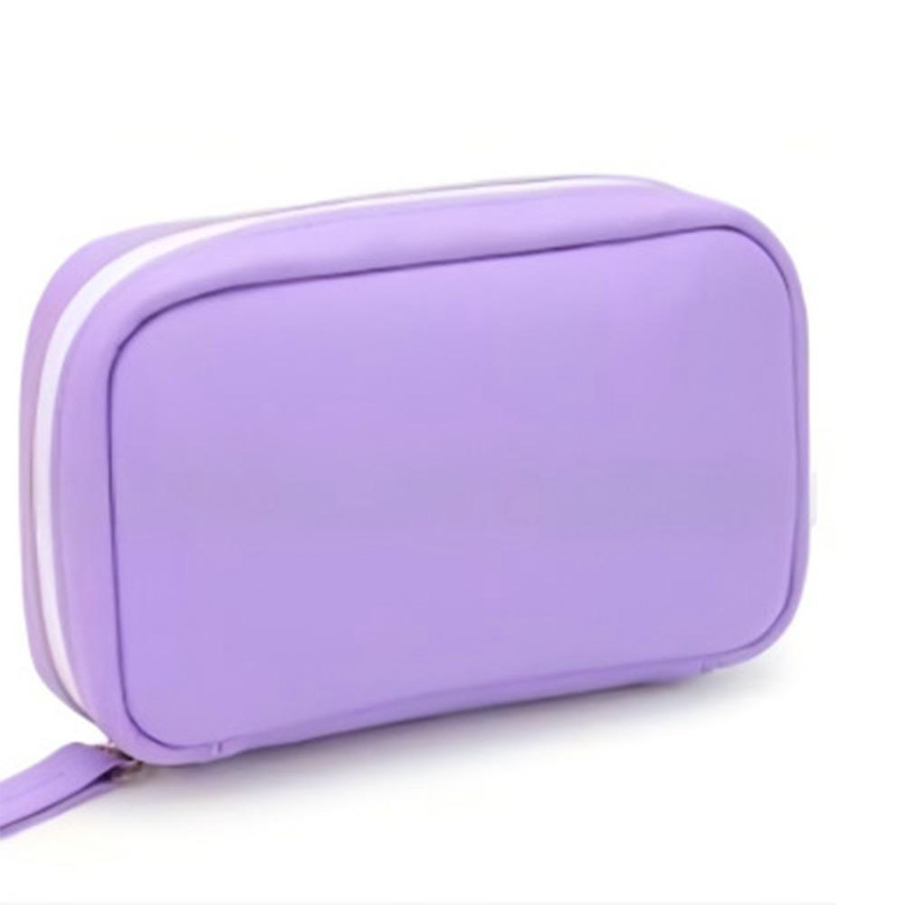 Color-Coded 7-Day Pill Organizer Leakproof Weekly Medicine Storage Bag  Camping фиолетовый