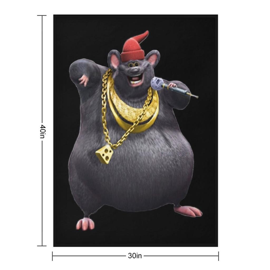 BIGGIE CHEESE Throw Blanket Luxury Thicken for winter Hairys wednesday Blankets