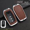 Toyota RAV4 Smart Key Zinc Alloy Leather Protective Case