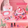 "Princess Makeup Box: Children's Pretend Play Cosmetic Set for Girls – Perfect Gift for Dress-Up"