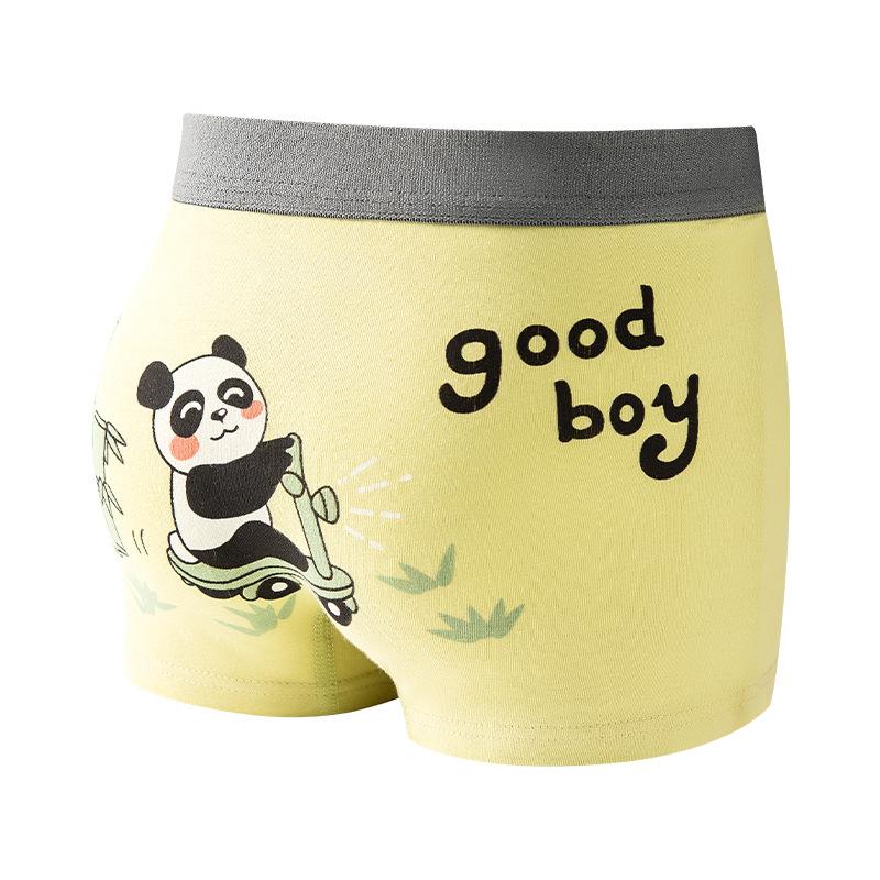 4pcs/Pack Boys Underwear Kids Cotton Boxers Cute Cartoon Training Boyshorts Soft Panties